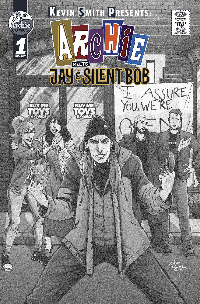 ARCHIE MEETS JAY AND SILENT BOB (ONE SHOT) Buy Me Toys & Comics Exclusive - Clerks Edition