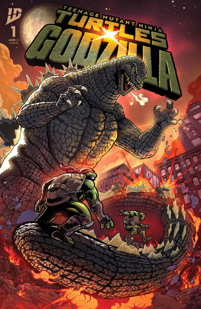 Teenage Mutant Ninja Turtles x Godzilla #1 Buy Me Toys & Comics Exclusive