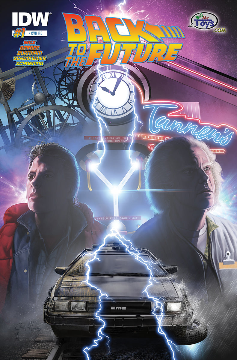 Back to the Future #1 BuyMeToys.Com Exclusive Cover
