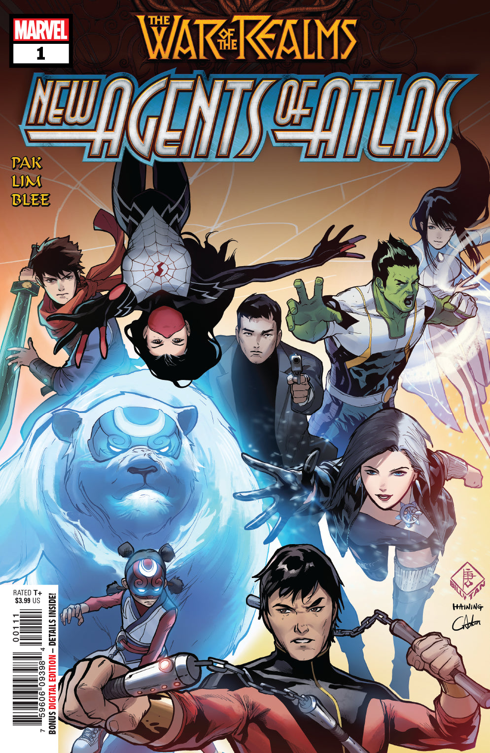 WAR OF REALMS NEW AGENTS OF ATLAS #1